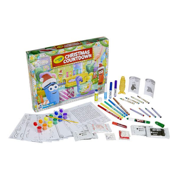Calendrier de l'Avent Crayola Mutlicolore