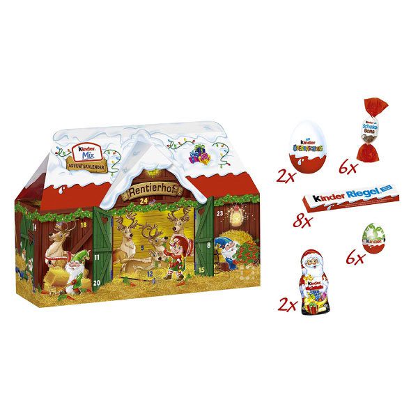 Calendrier de l'Avent KINDER Mix