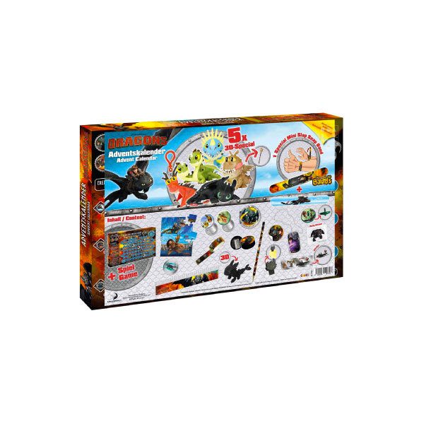 Calendrier de l'Avent Dragons