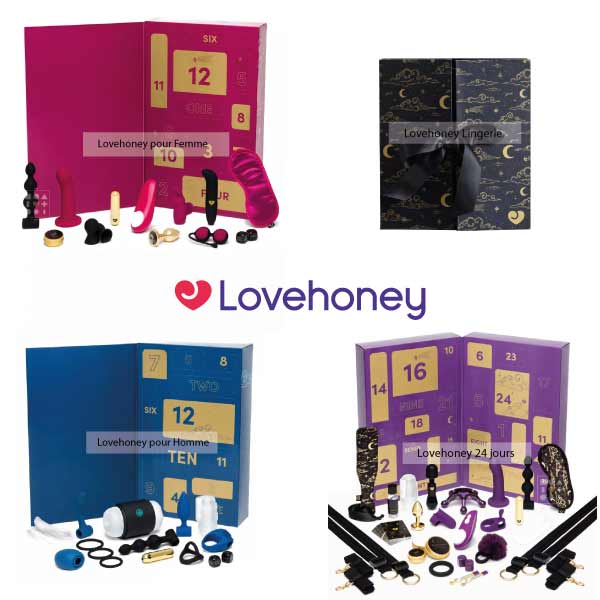 Calendrier de l'Avent Lovehoney pour Lui