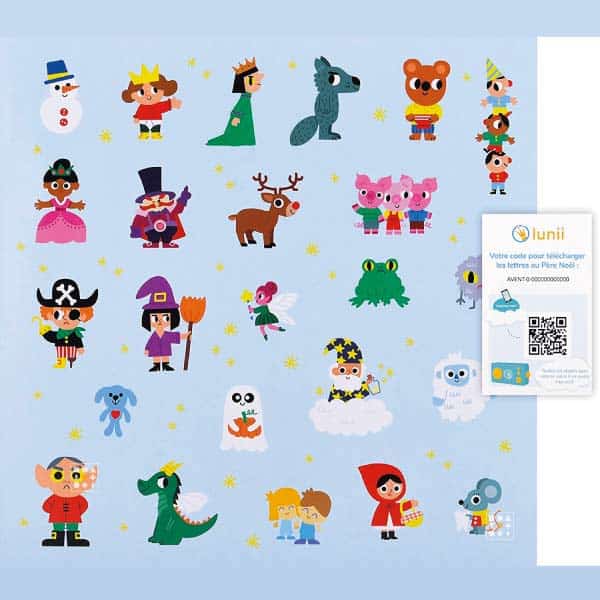 Calendrier de l'Avent Lunii