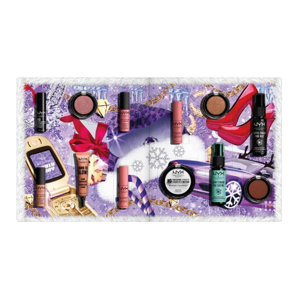 Calendrier de l'Avent Nyx – 12 Jours