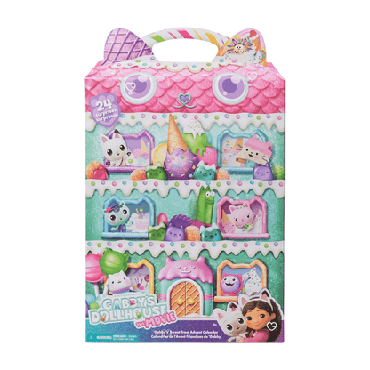 calendrier de l'avent Gabby et la maison magique 2025 contenant des figurines et accessoires pour enfant fille