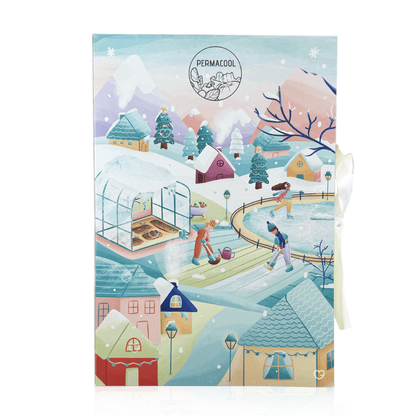 Calendrier de l’Avent Permacool 2025 avec 24 surprises de jardinage durable : graines bio, outils écoresponsables et création artisanals pour adulte femme ou homme écolo.