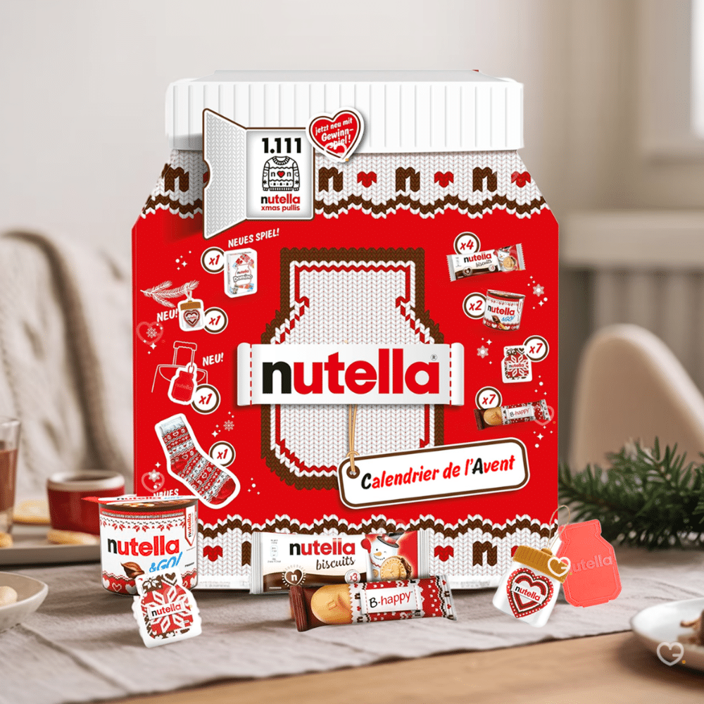 Calendrier de l'Avent Nutella