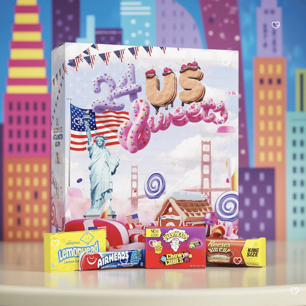 Calendrier de l'Avent 24 US Sweets
