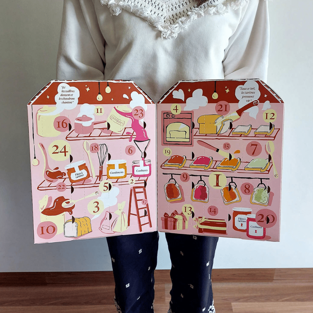 Calendrier de l'Avent La Chambre aux confitures