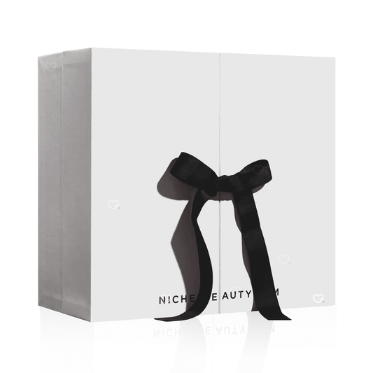 Calendrier de l’Avent Niche Beauty 2025 avec 24 soins, maquillage, parfums et lifestyle premium dont 16 full-size, chic cadeau beauté femme.