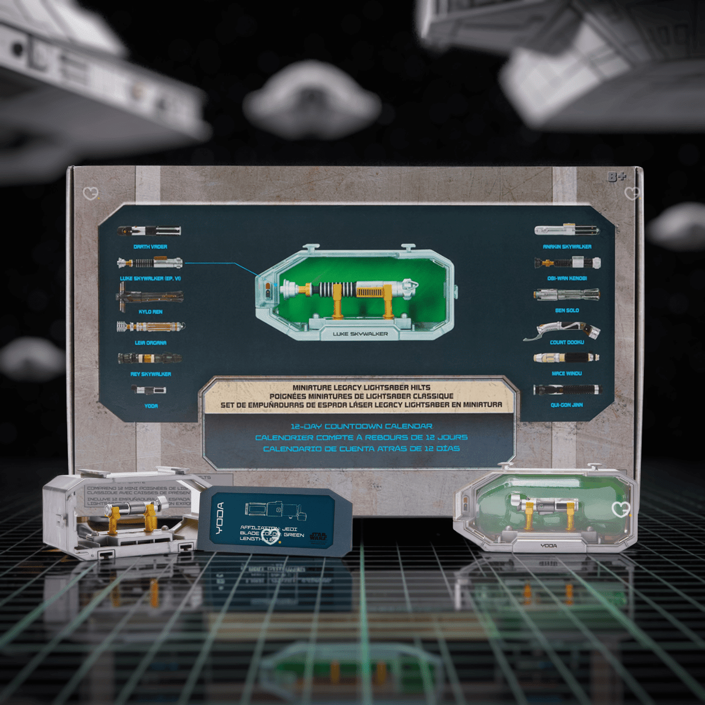 Calendrier de l'Avent Star Wars Sabres Laser
