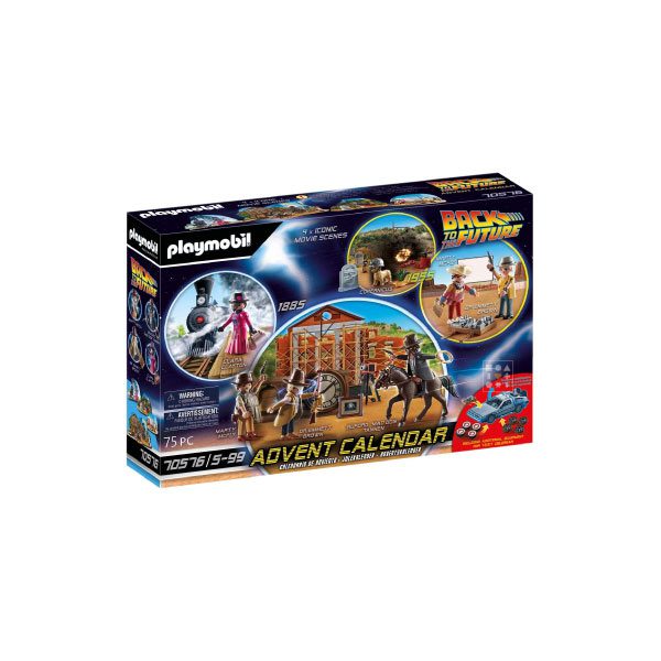 Calendrier de l'Avent jouet 2022 Playmobil Retour vers le Futur (70576)