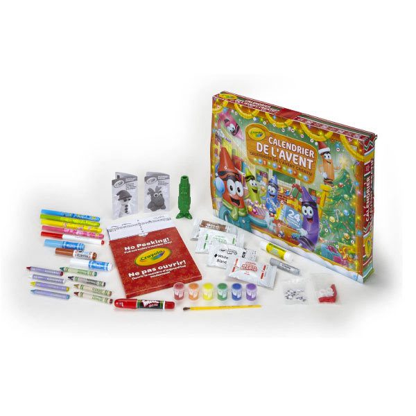 Calendrier de l'Avent Crayola