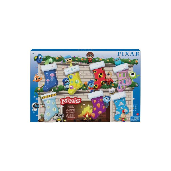 Calendrier de l'Avent jouet disney 2021 Pixar Minis