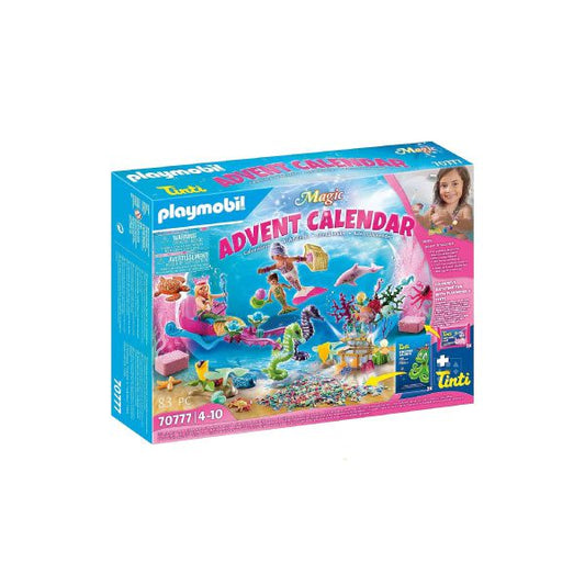Calendrier de l'Avent Playmobil 2022 Jouet Sirène