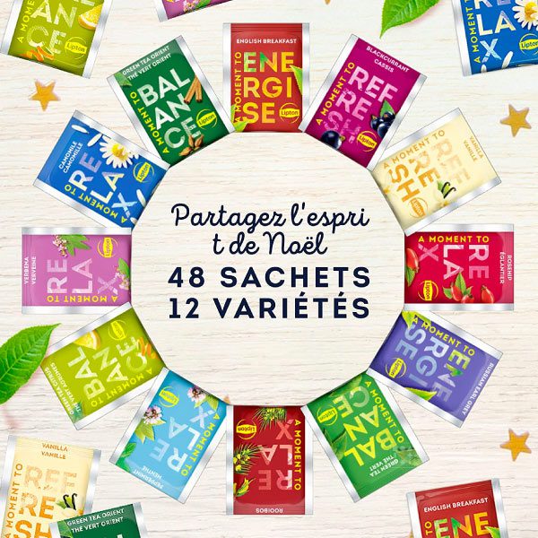 Calendrier de l'Avent Lipton