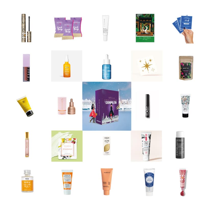 Calendrier de l'Avent Cosmopolitan