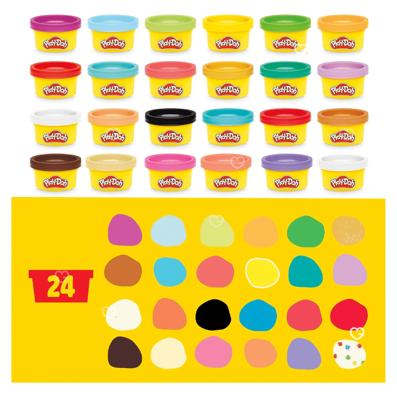 Calendrier de l'Avent Play Doh