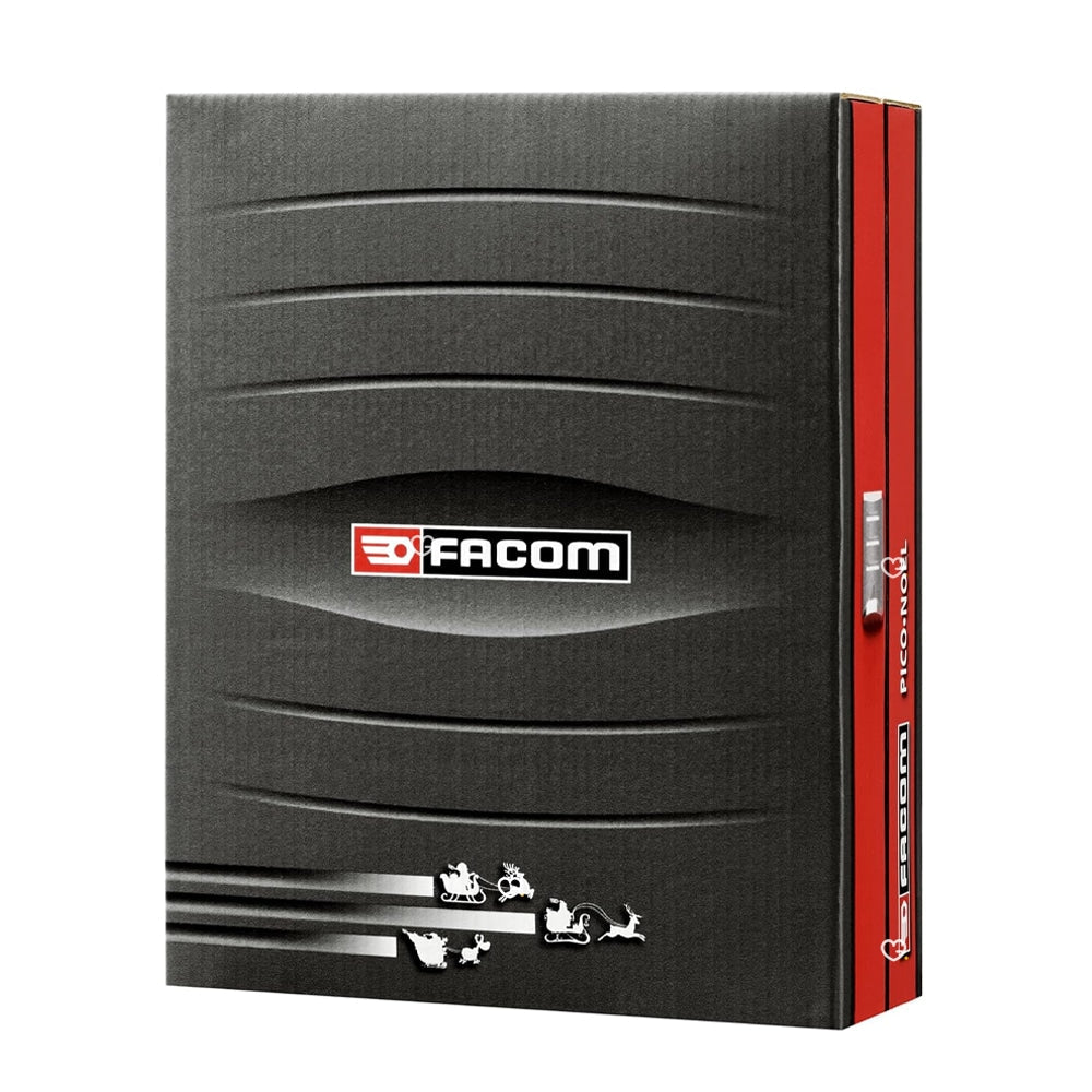 Calendrier de l'Avent Facom 2024 contenant des outils de bricolage et accessoires