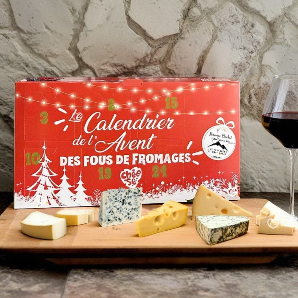 Calendrier de l'Avent Fromage Dominique Bouchait