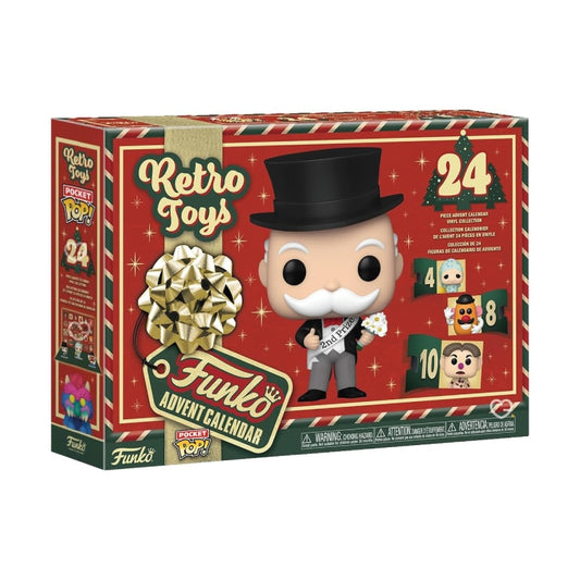 Calendrier de l'Avent funko Retro toys 2024 figurines Hasbro