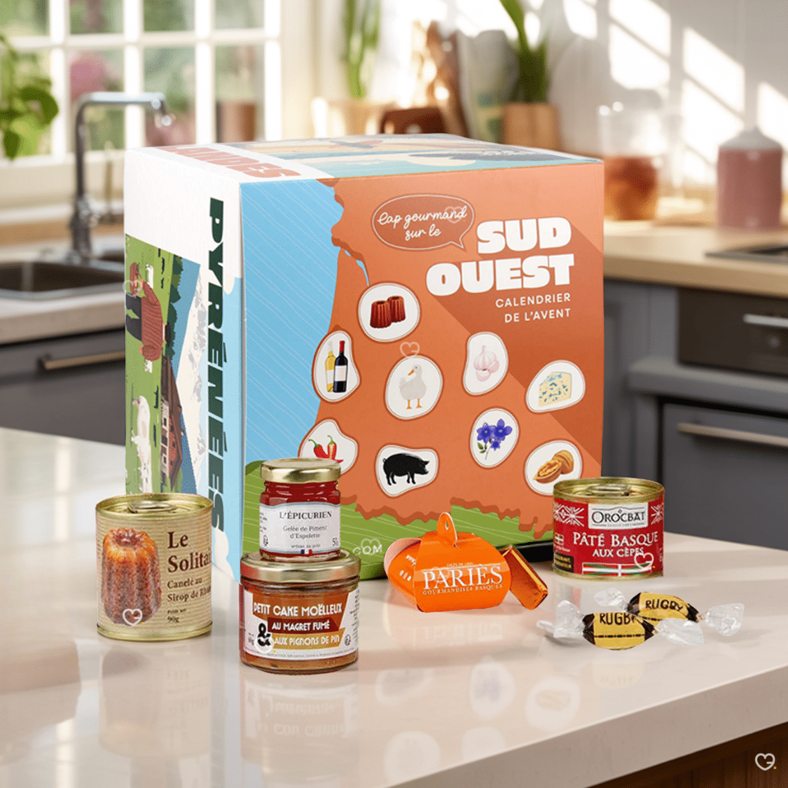 Calendrier de l'Avent Plaisirs du Sud-Ouest