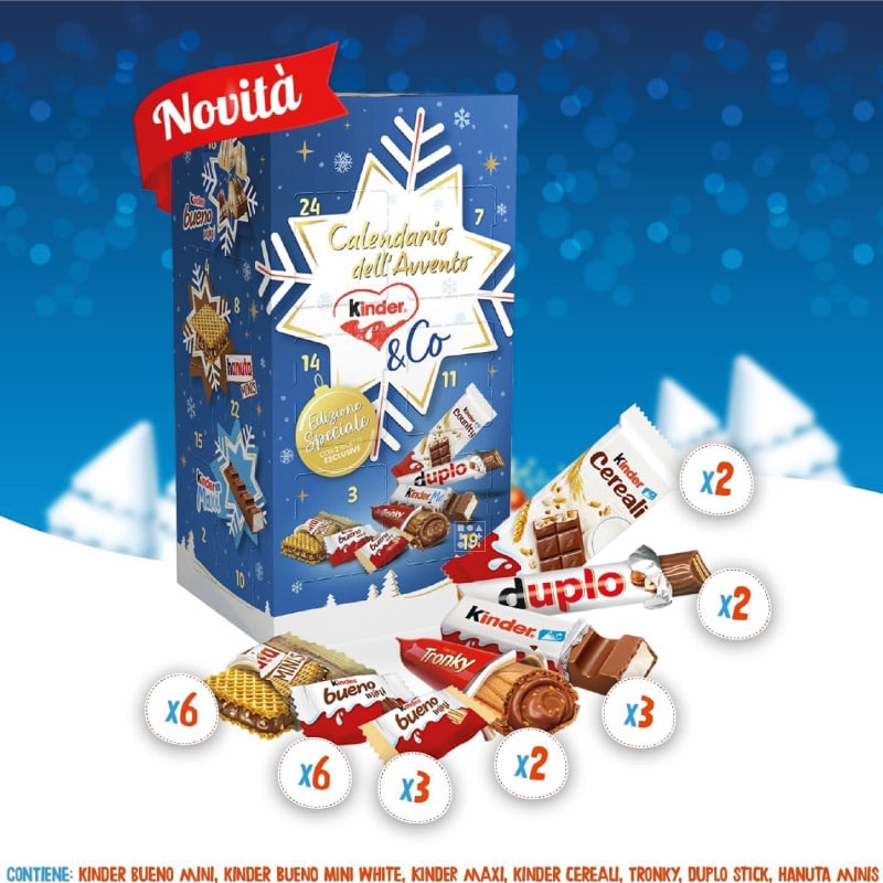 Calendrier de l'Avent Kinder & Co