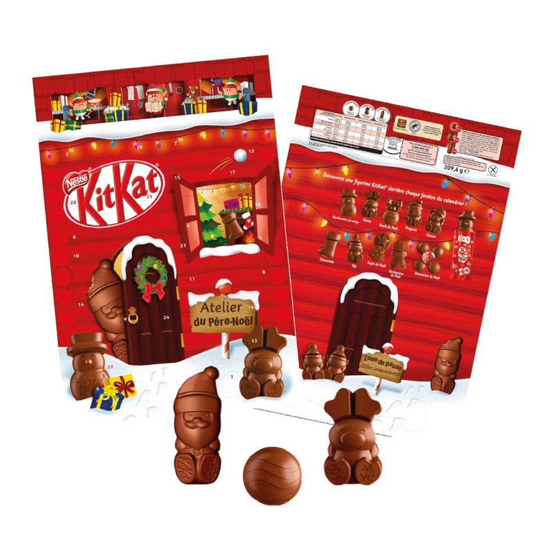 Calendrier de l'Avent KitKat