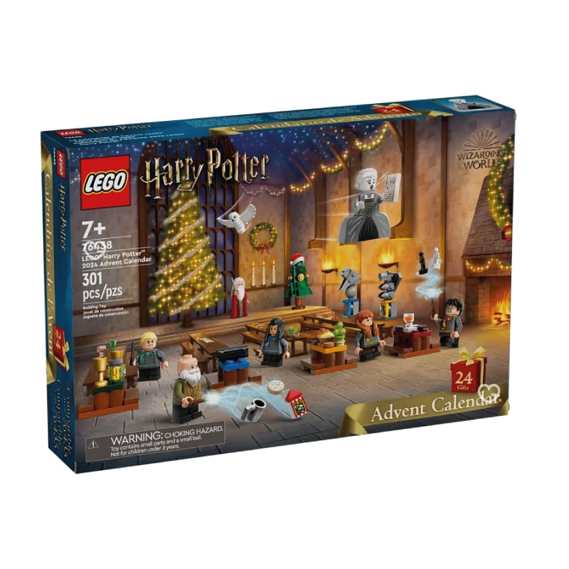 Calendrier de l'Avent Lego Harry Potter 2024 (76438) contenant 301 pièces LEGO pour des personnages et des constructions