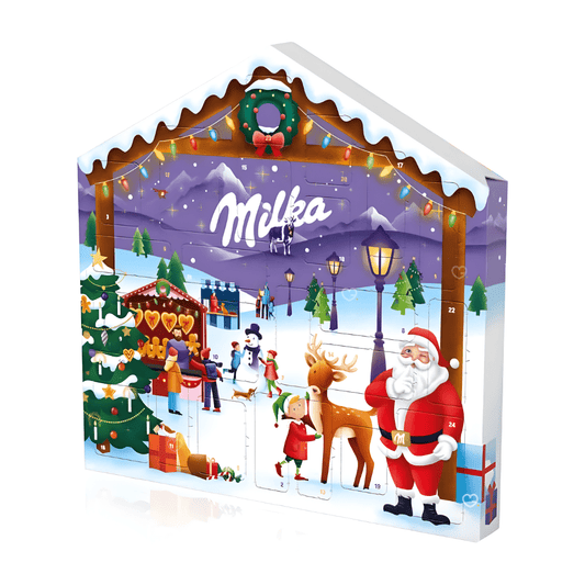 Calendrier de l'avent Milka Magic Mix contant du Chocolat au lait idéal pour enfant gourmand