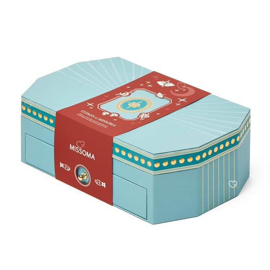 coffret bijoux calendrier de l'avent Missoma 2024 avec 12 bijoux or ou argent bague, collier, bracelet pour femme