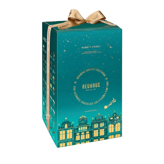 calendrier de l'avent chocolat Neuhaus à partager à deux couple ami avec 48 chocolats