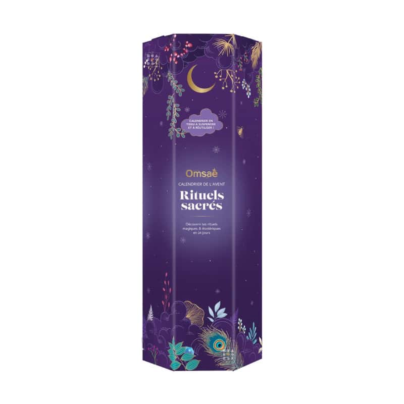 Calendrier de l'avent lithotherapie 2023 osmae pierres mineraux