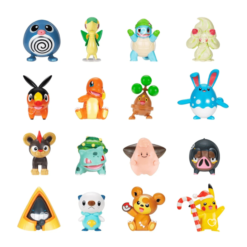 Calendrier de l'Avent Pokemon Happy Holidays