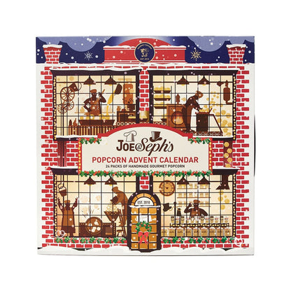Calendrier de l'avent Popcorn 2024 Joe & Seph avec pop-corn