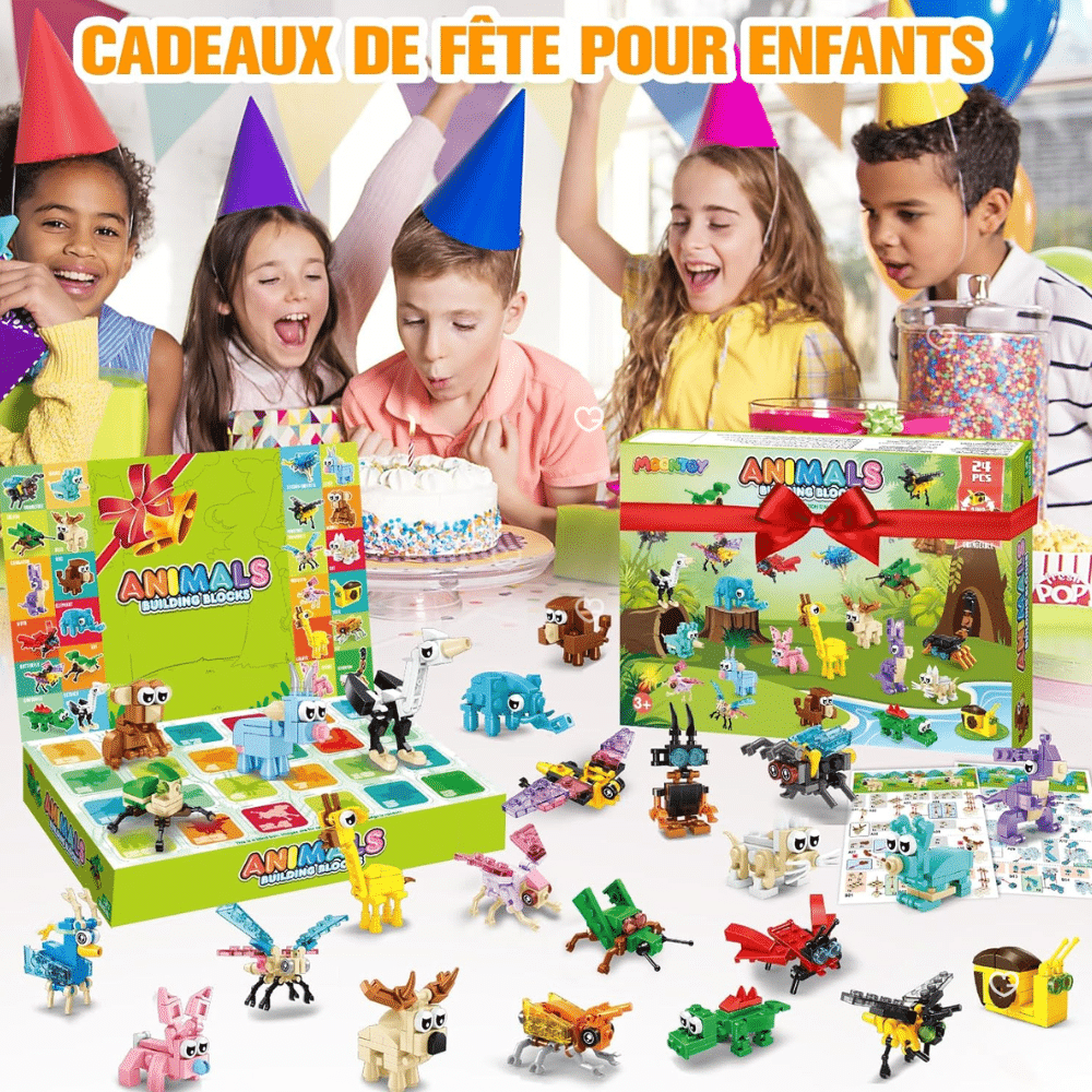 Calendrier de l'Avent Building Block Insectes