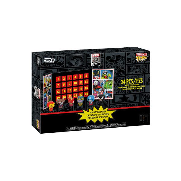 Calendrier de l'avent funko pop Marvel
