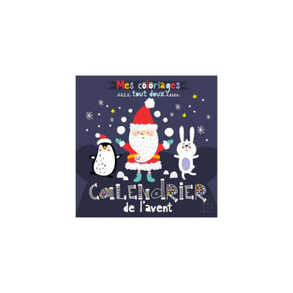 Calendrier de l'Avent Mes coloriages tout doux