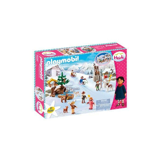 Calendrier de l'avent playmobil 2022 Heidi et l'Hiver